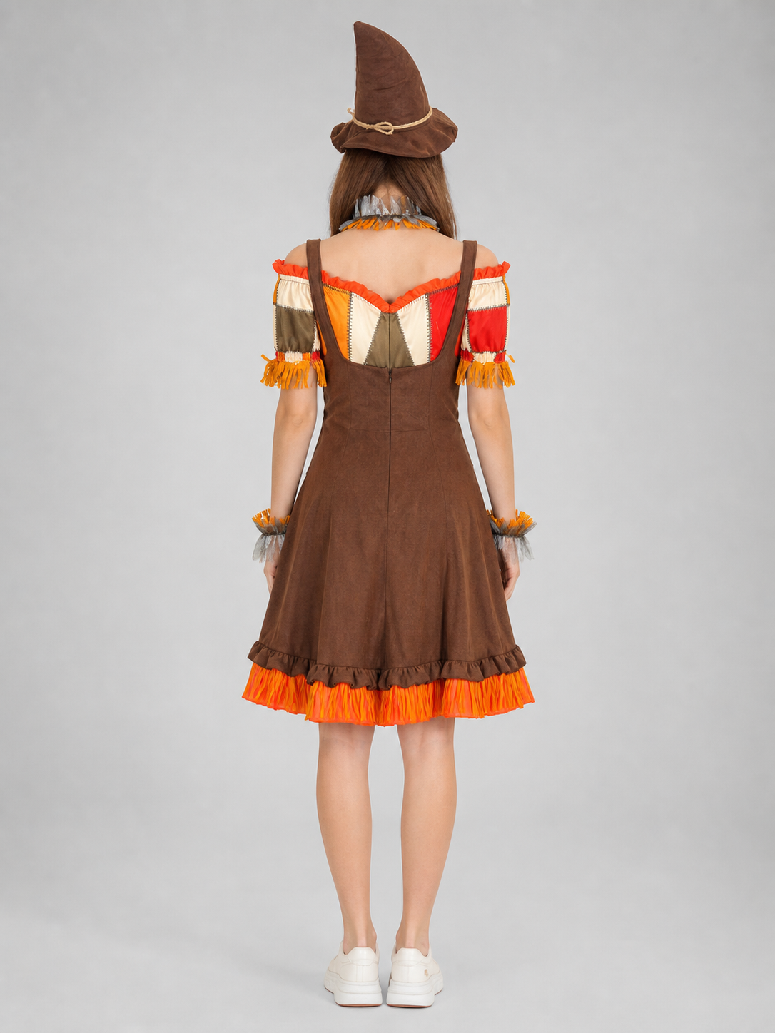 Witch Costume with Hat and Fringe