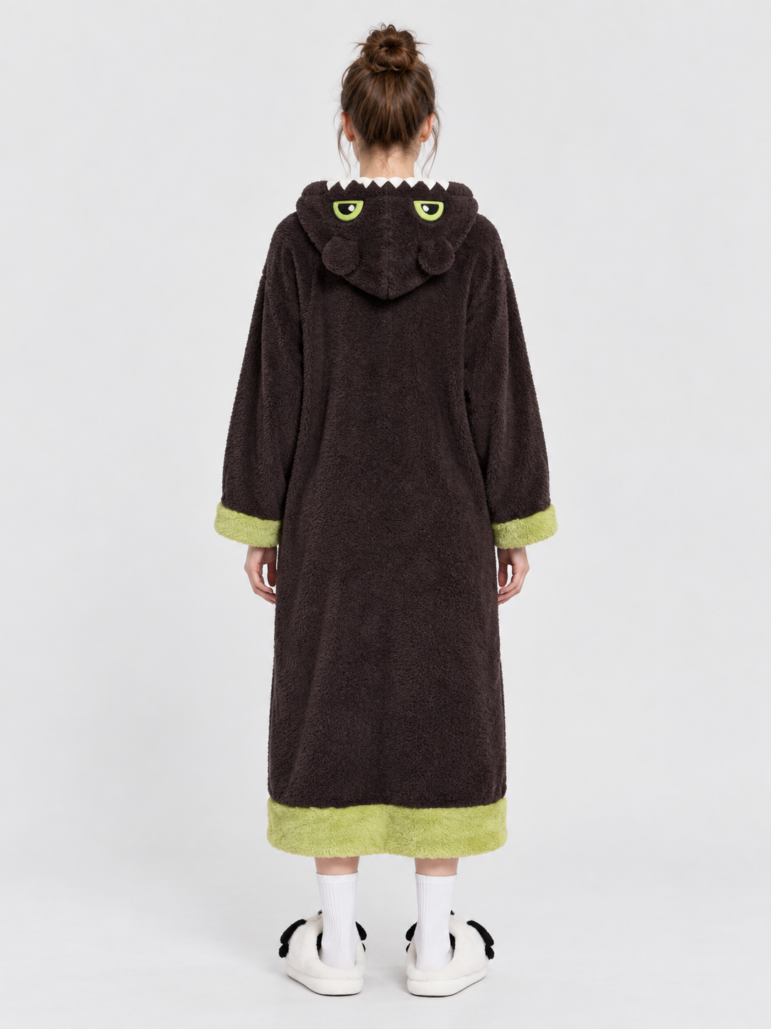 Long Hooded Robe with Ears