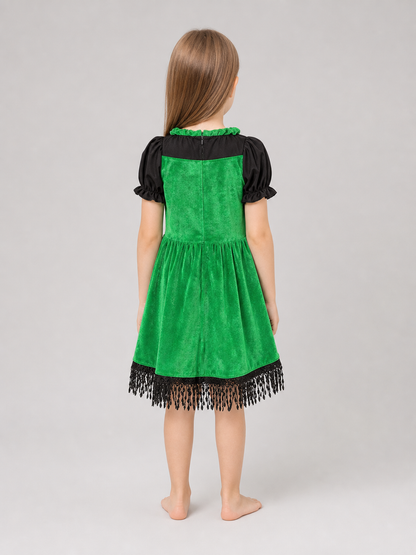 Leprechaun costume with green hat