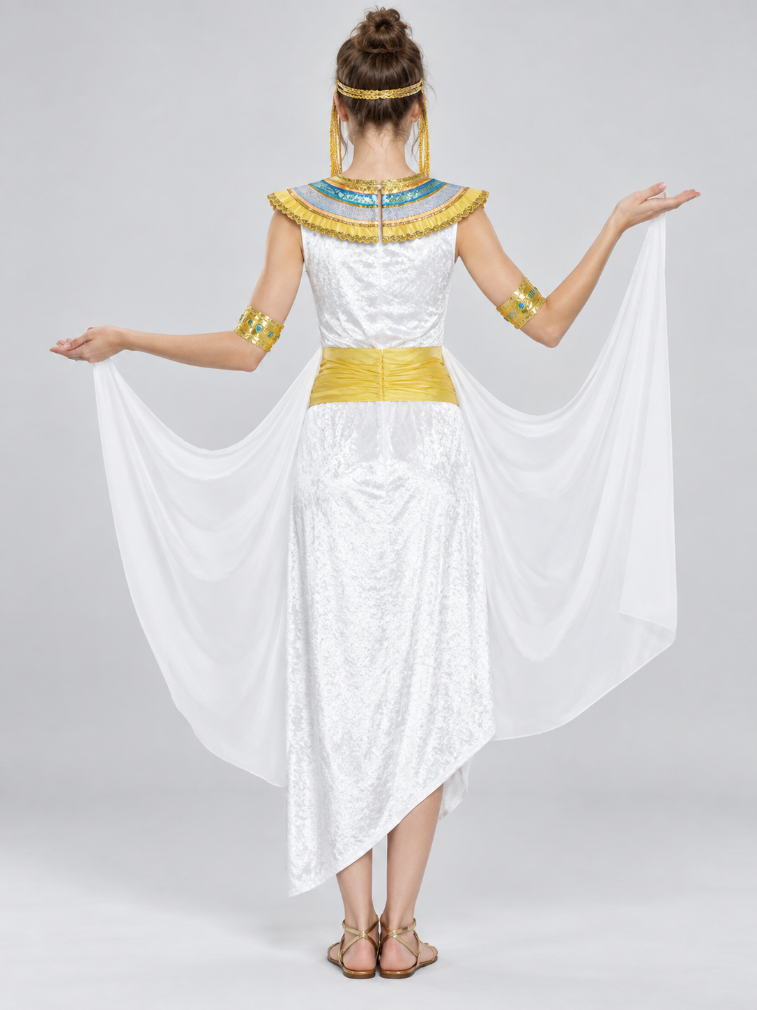 Ancient Egyptian Style Draped Carnival Costume
