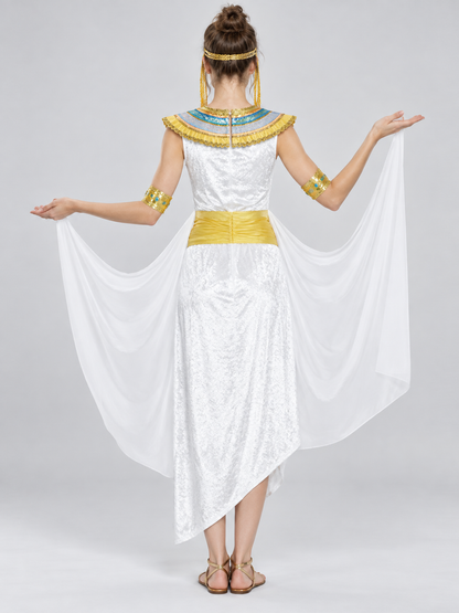 Ancient Egyptian Style Draped Carnival Costume