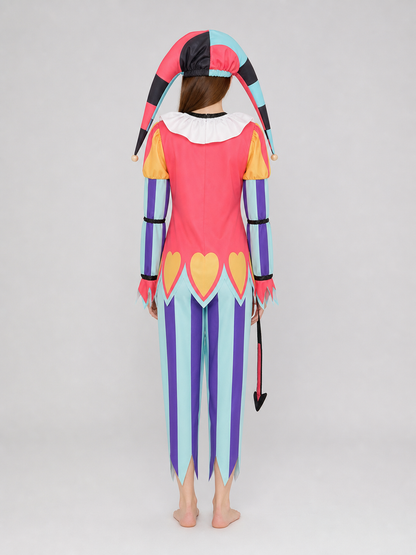 Fizzarolli Clown Cosplay Costume with Hat