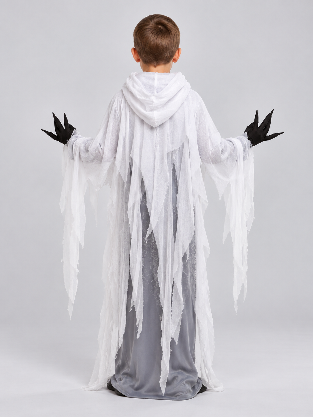 Children’s Ghostly Reaper Costume back view