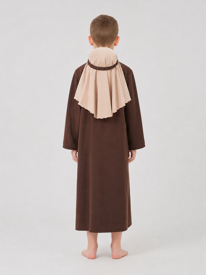 Biblical Elder Costume with Robe and Beard
