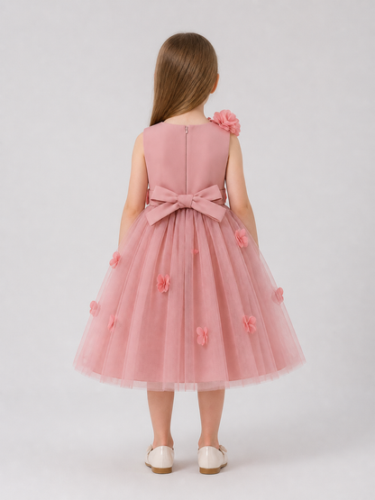 Flower Tutu Dress for Performances and Weddings
