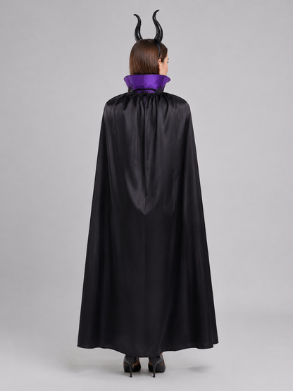 Witch Costume with Cape and Accessories back view