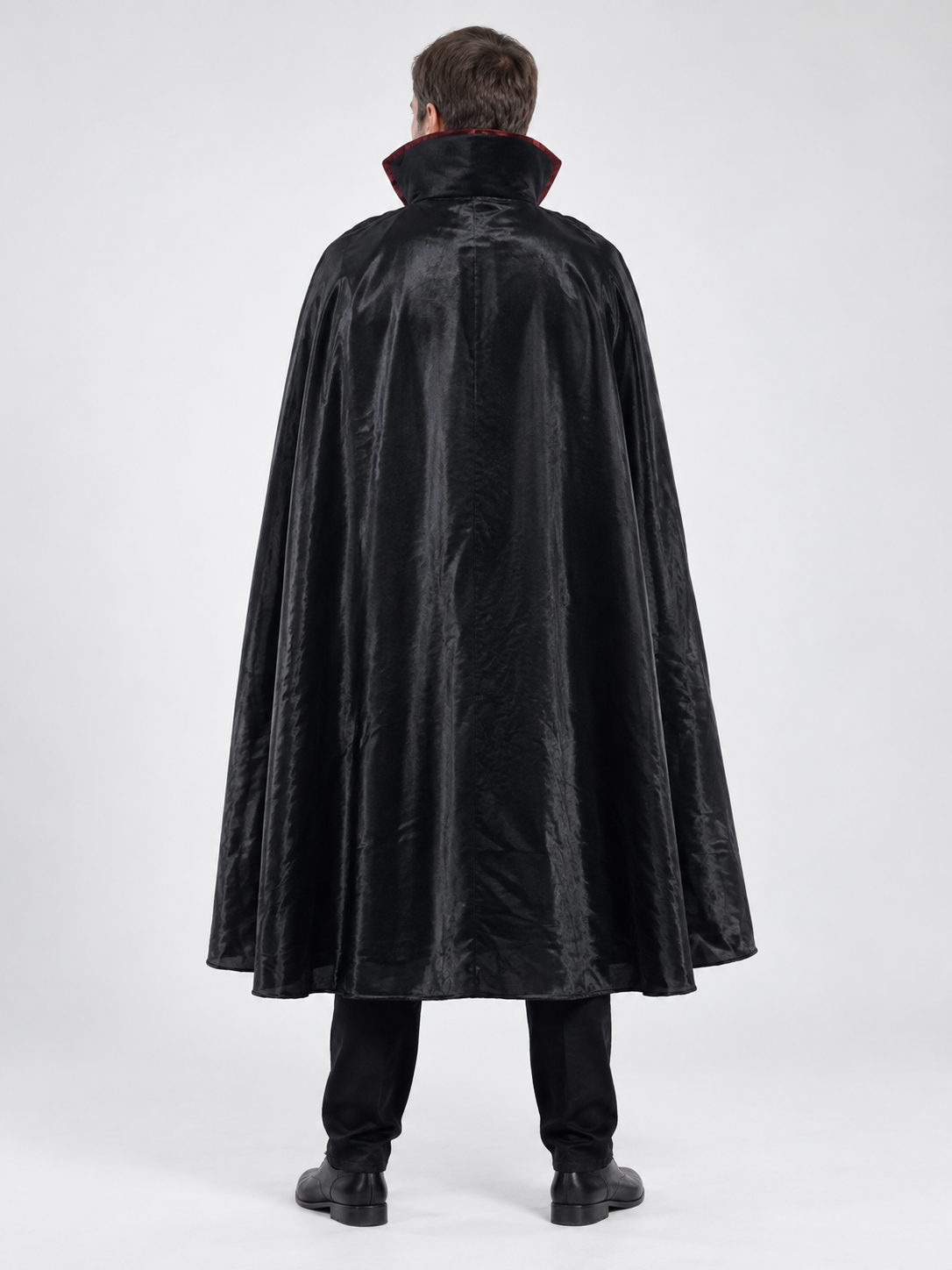 Adult Vampire Costume with Cape and Vest