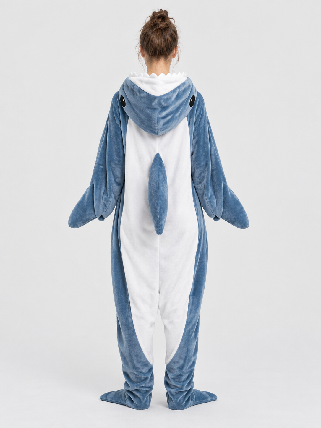 Blue Shark Kigurumi Pajama with Hood