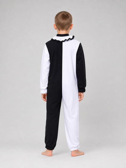 Clown Carnival Costume Jumpsuit for Cosplay