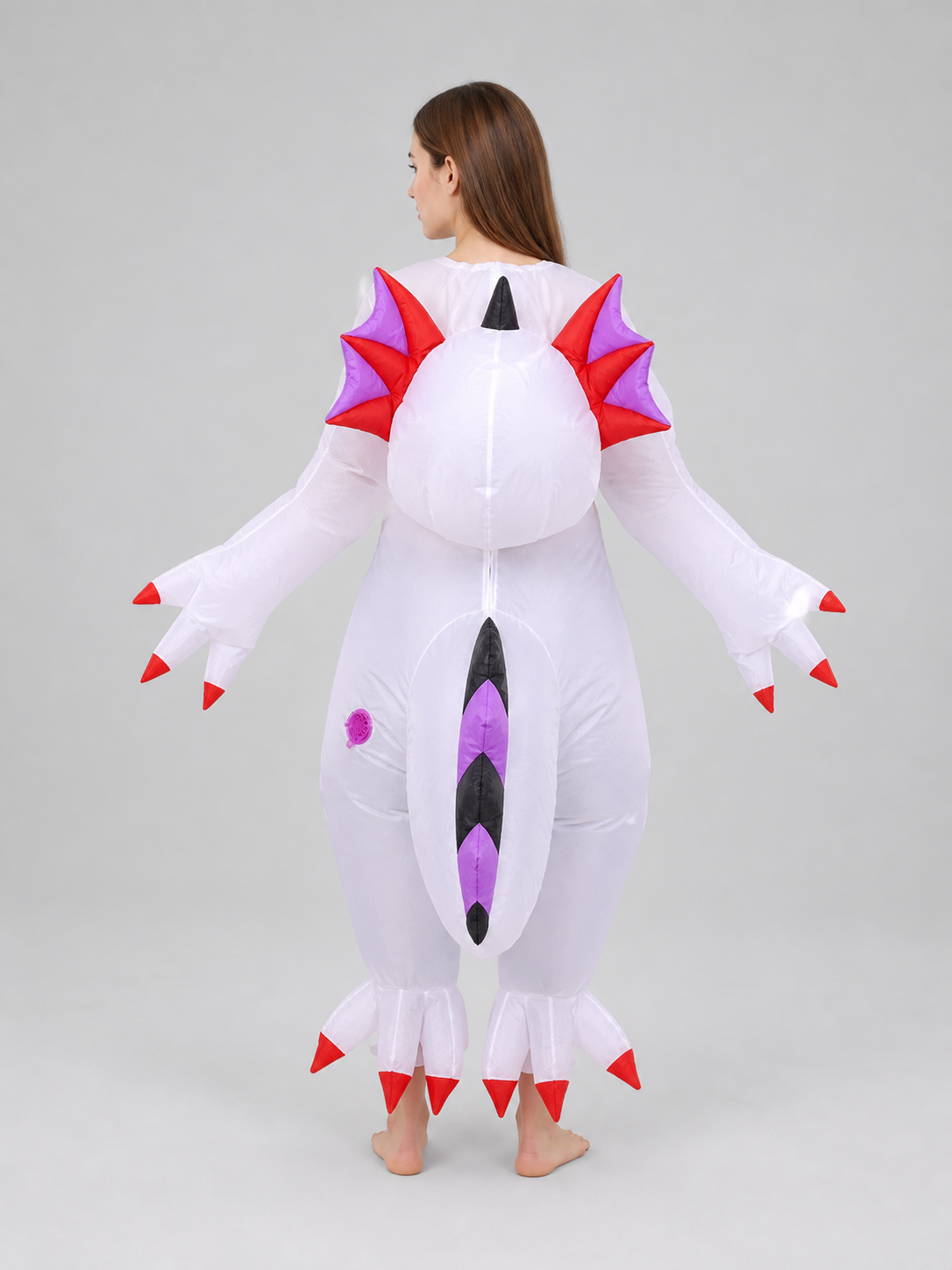 Inflatable Dragon Costume “Red Claw”, One Size