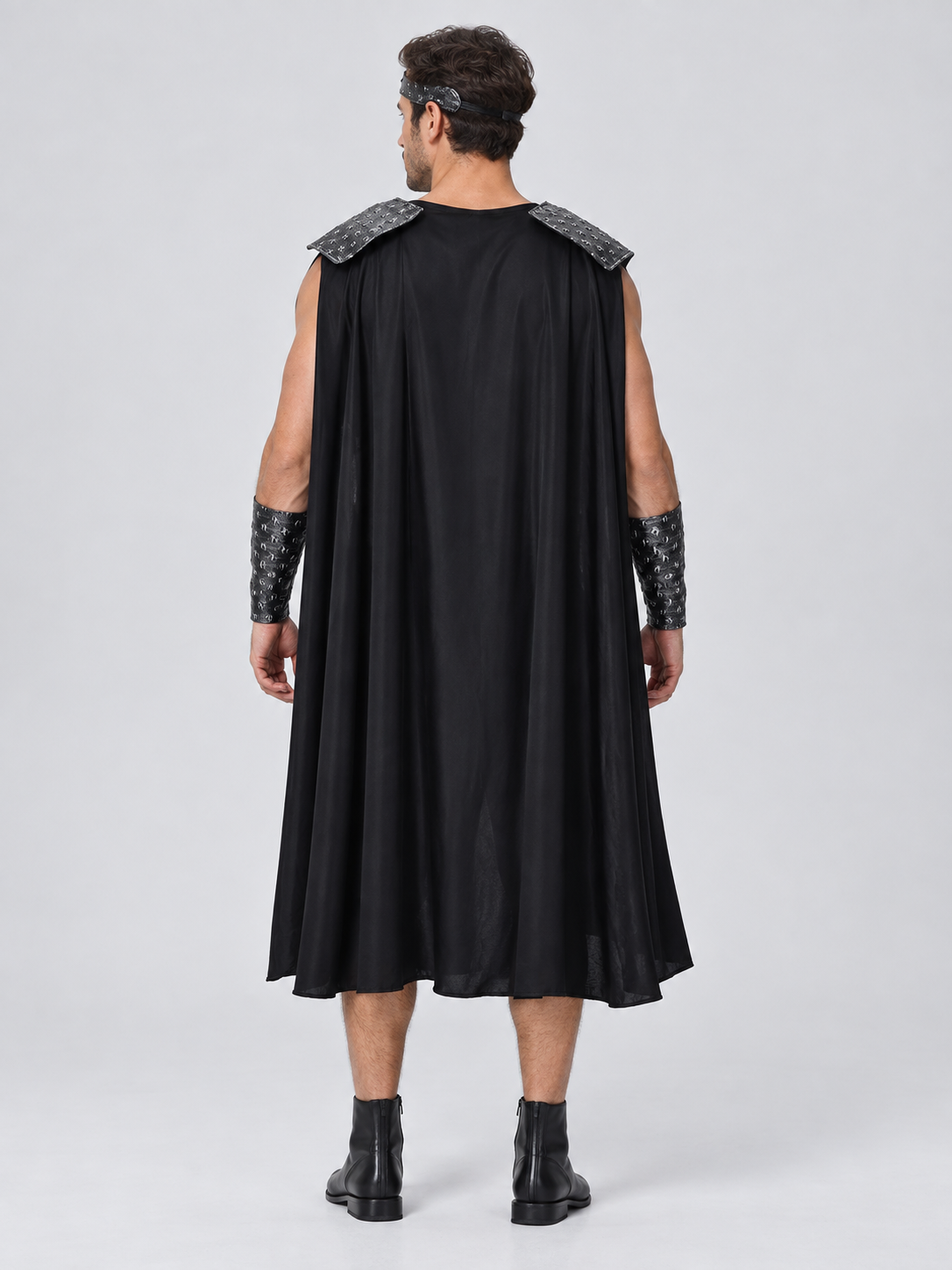 Spartan Warrior Costume with Cape and Bracers