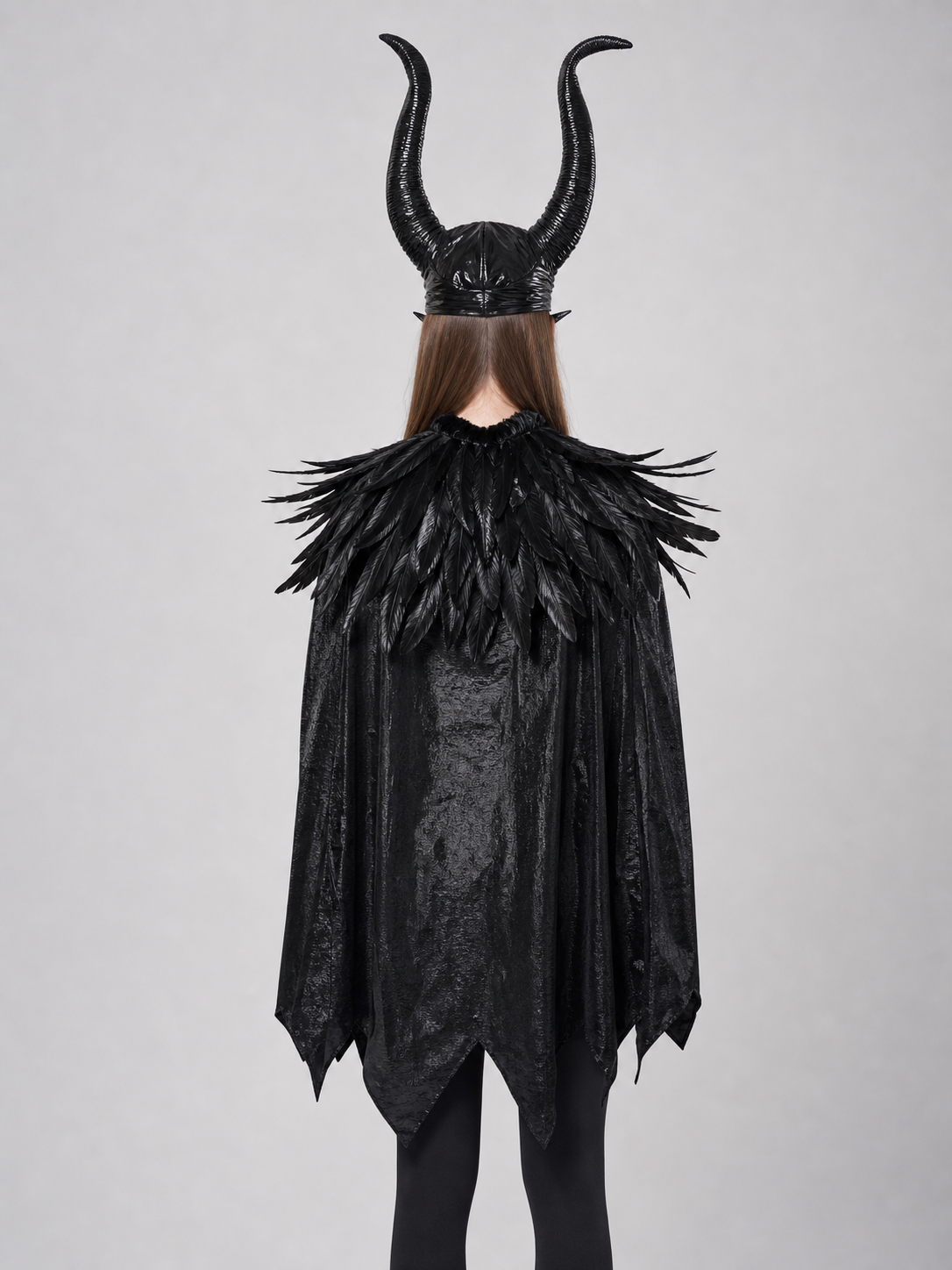 Roleplay Costume with Horned Headpiece