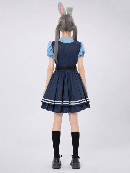 Judy Rabbit Cosplay Costume Dress