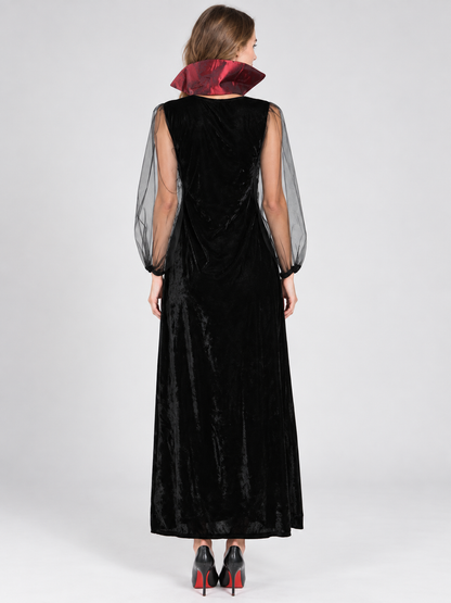 Carnival Dress for Themed Party with Lacing