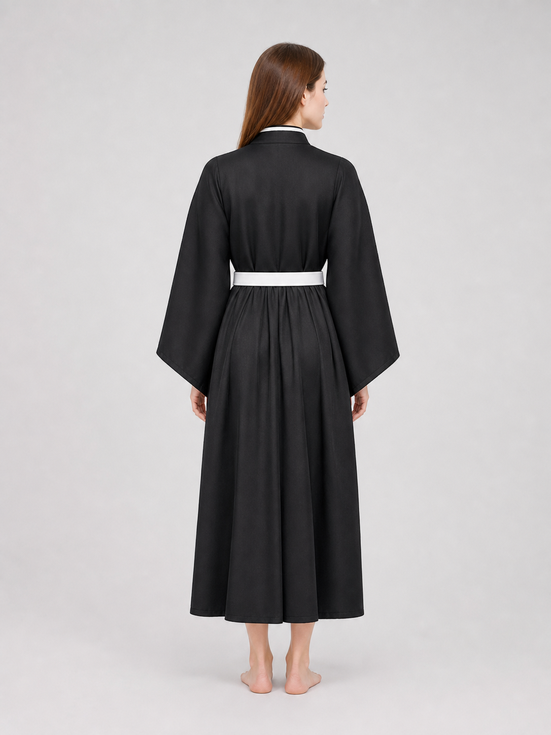 Anime-Inspired Cosplay Costume with Wide Sleeves