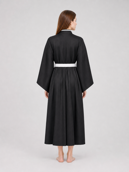 Anime-Inspired Cosplay Costume with Wide Sleeves