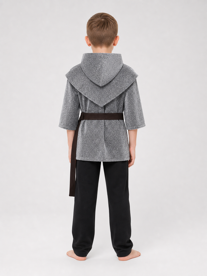 Medieval Knight Costume with Hood