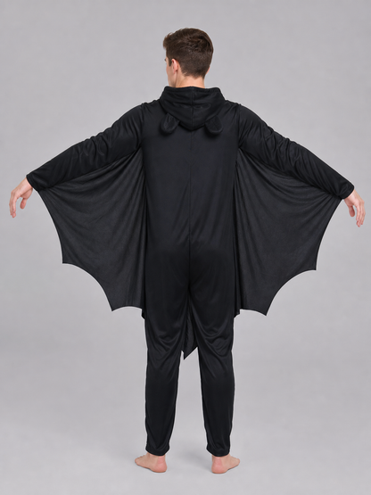 Hooded Bat Costume back view 3