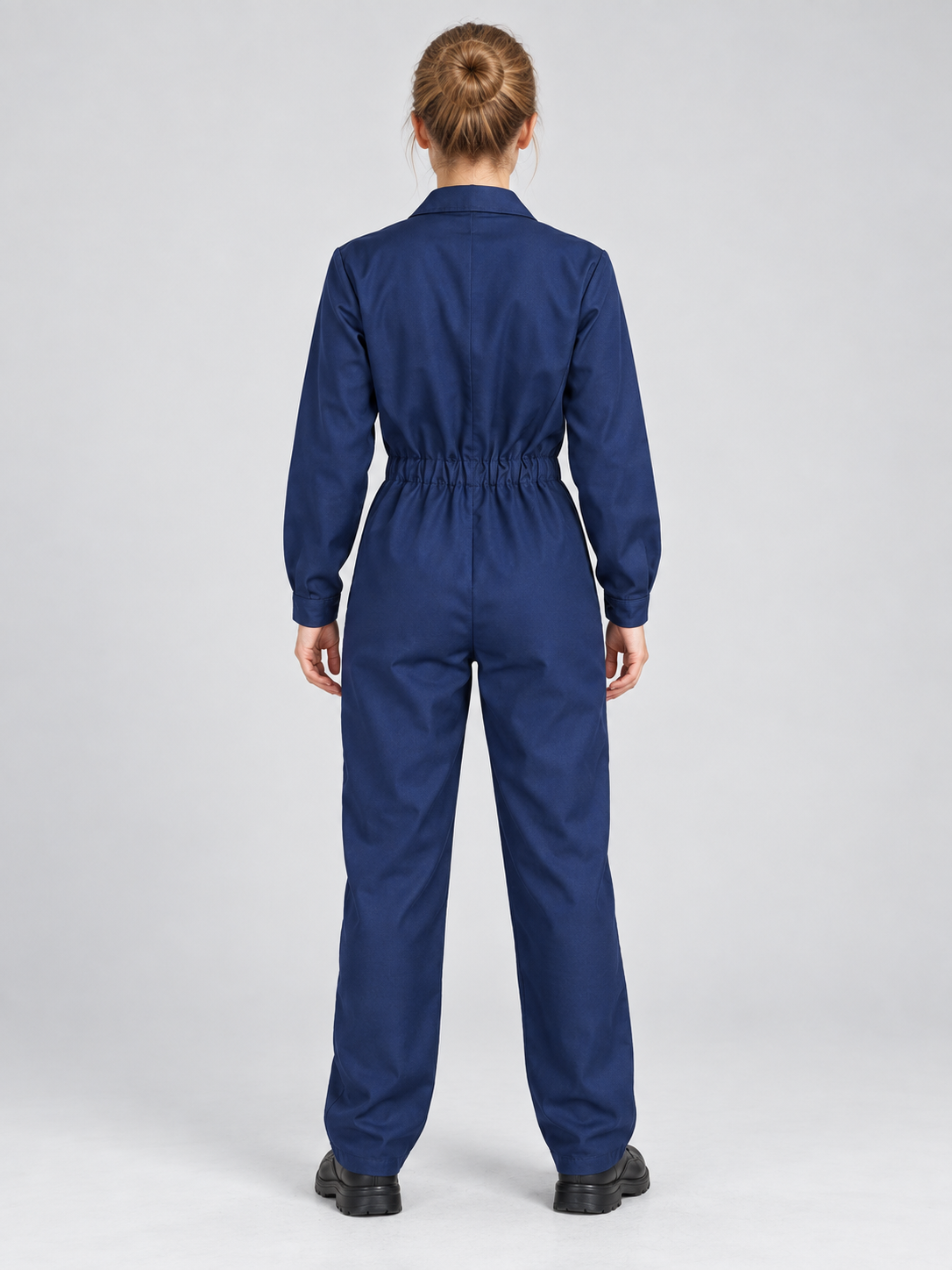 Dark Navy Carnival Costume Jumpsuit back view