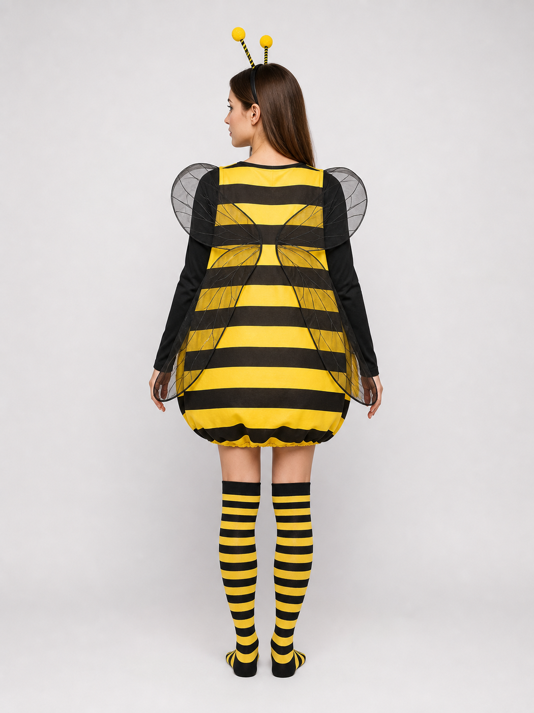 Bee Costume with Wings and Antennae