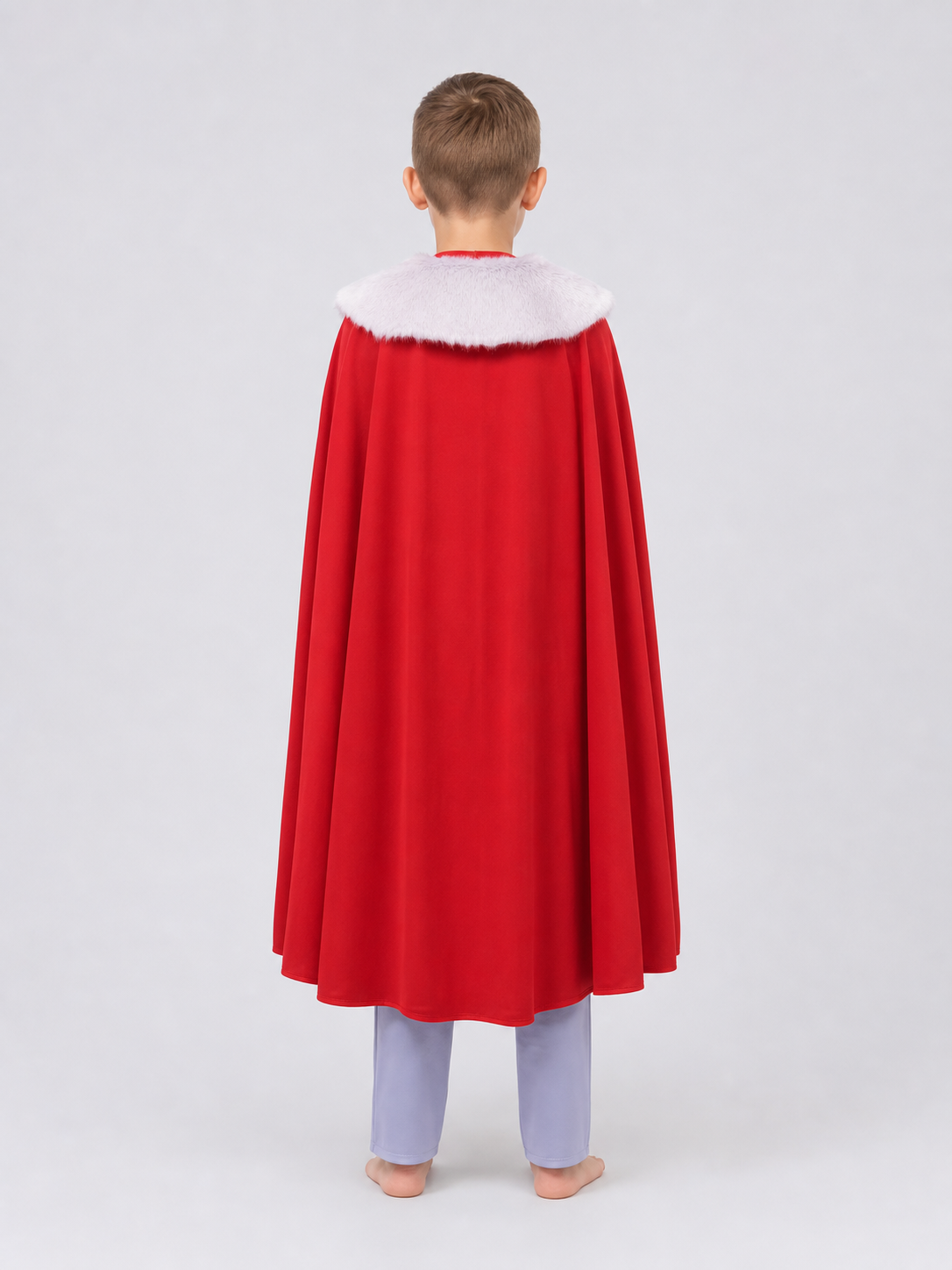 Thragg Cosplay Costume with Cape and High Collar