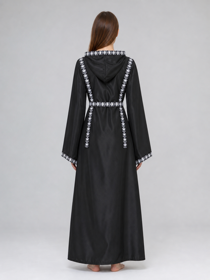 Hooded Robe, Gothic Halloween Costume