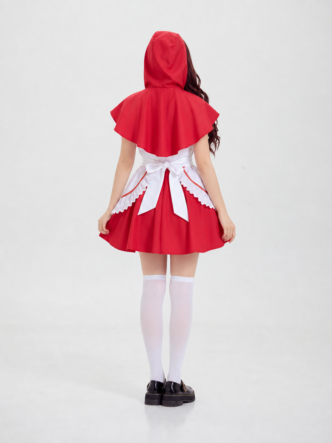 Little Red Riding Hood Costume with Cape and Apron