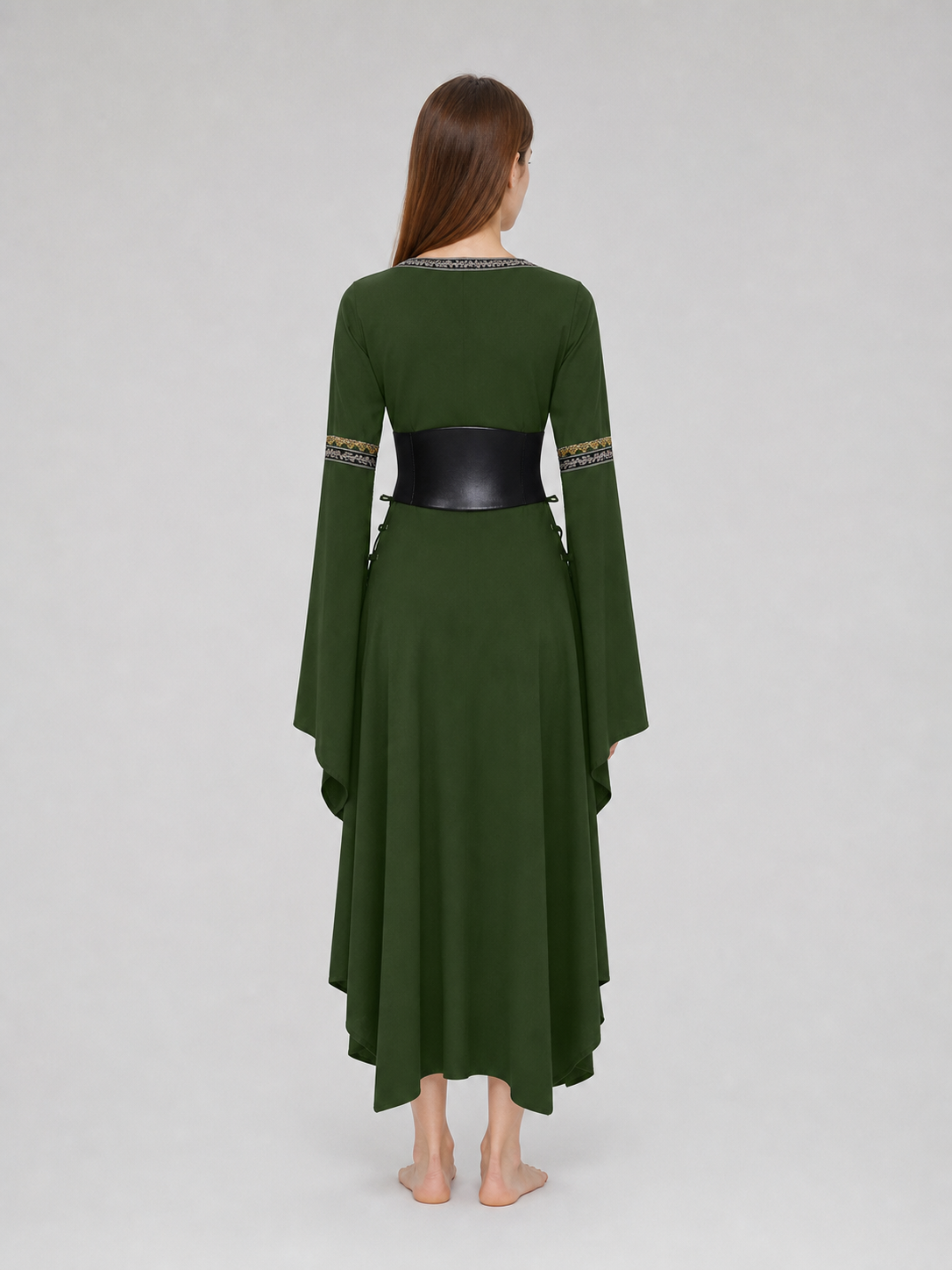 Gothic Medieval-Style Costume Dress