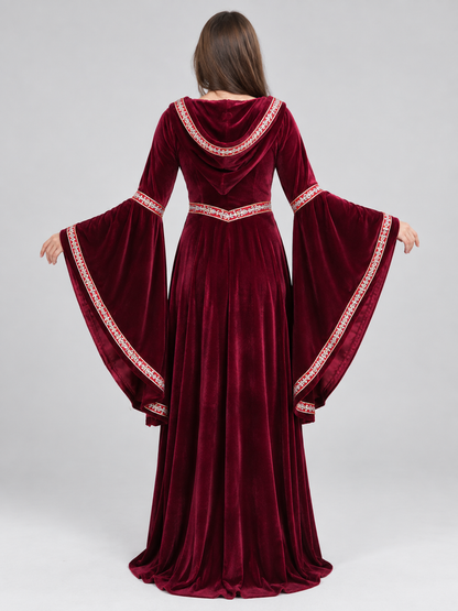 Red Hooded Witch Costume