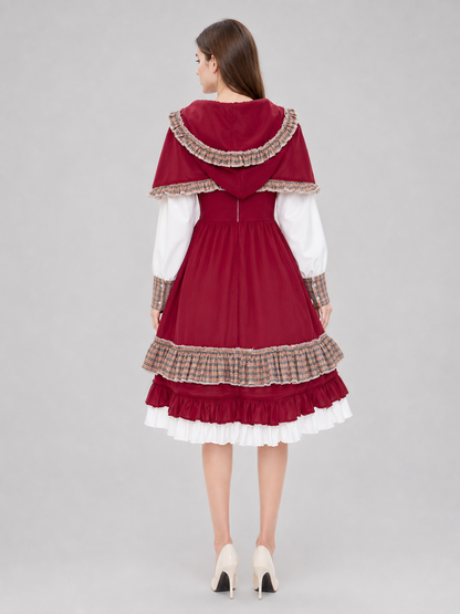 Little Red Riding Hood Hooded Cosplay Costume