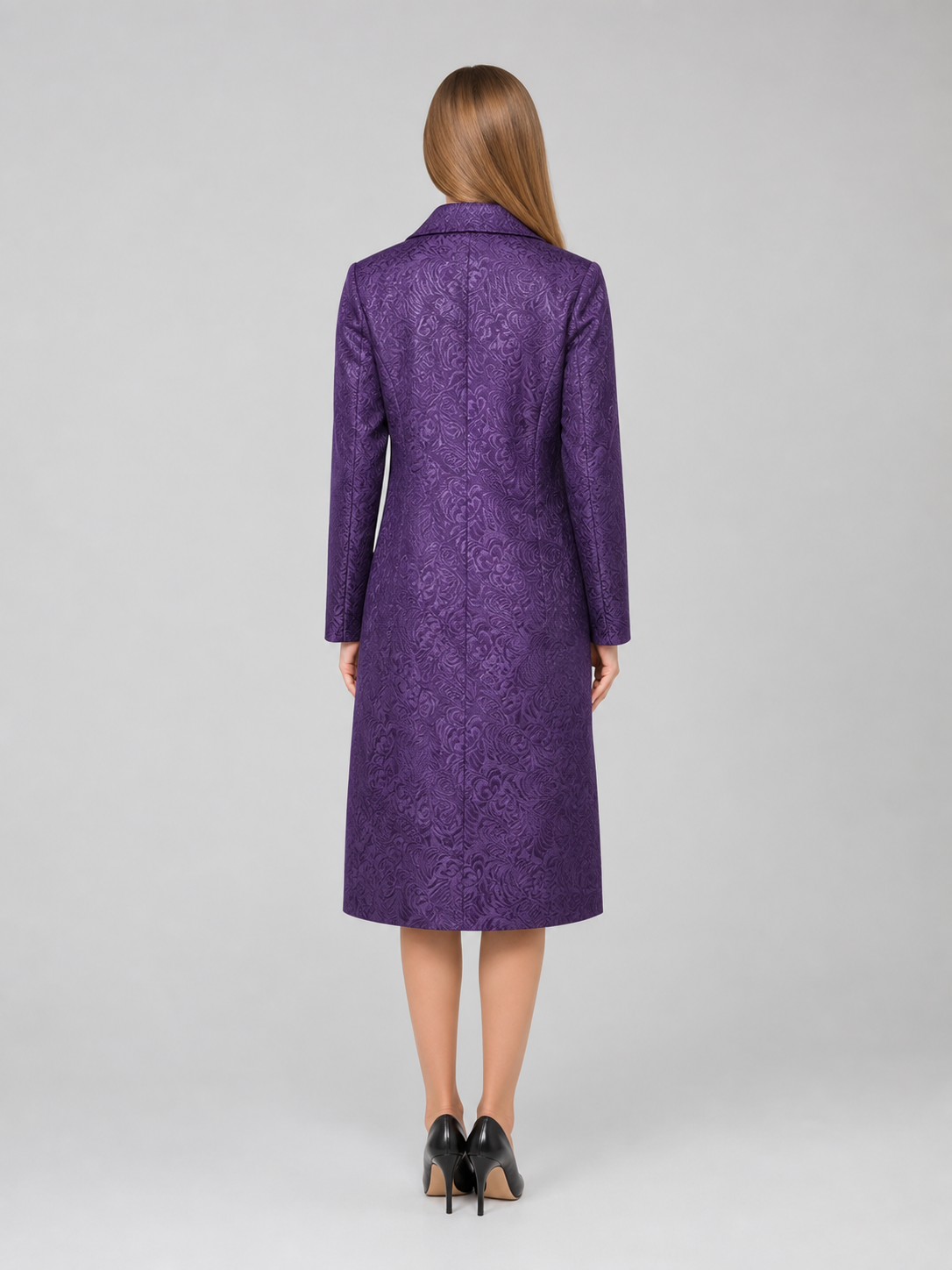 Joker Costume: Long Purple Coat