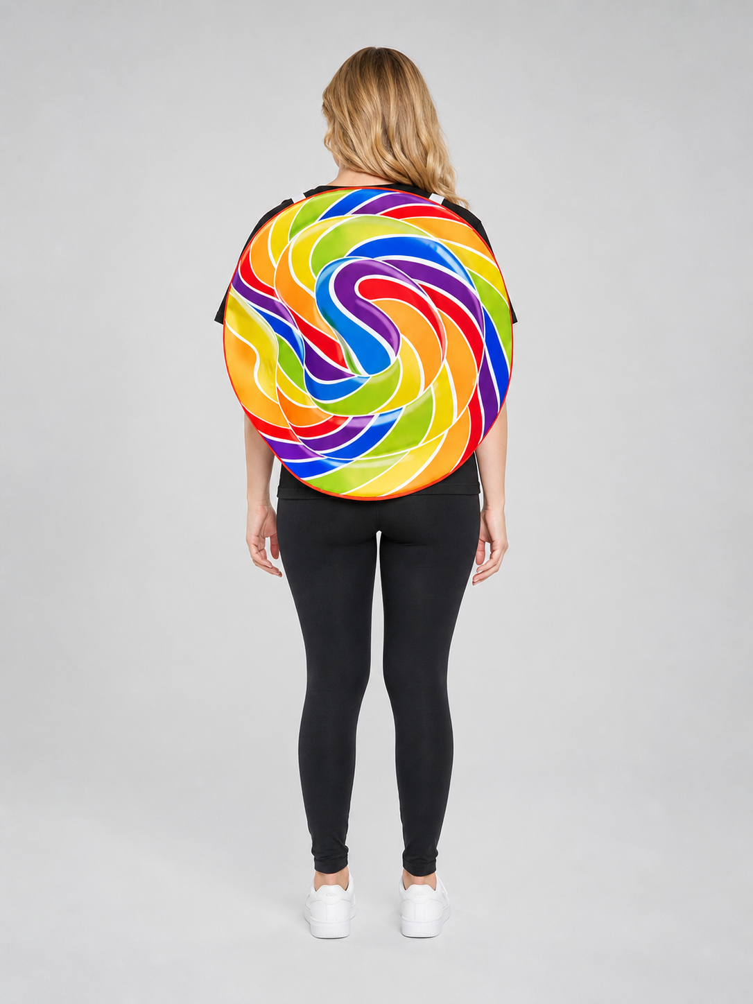 Candy Costume with Rainbow Pattern