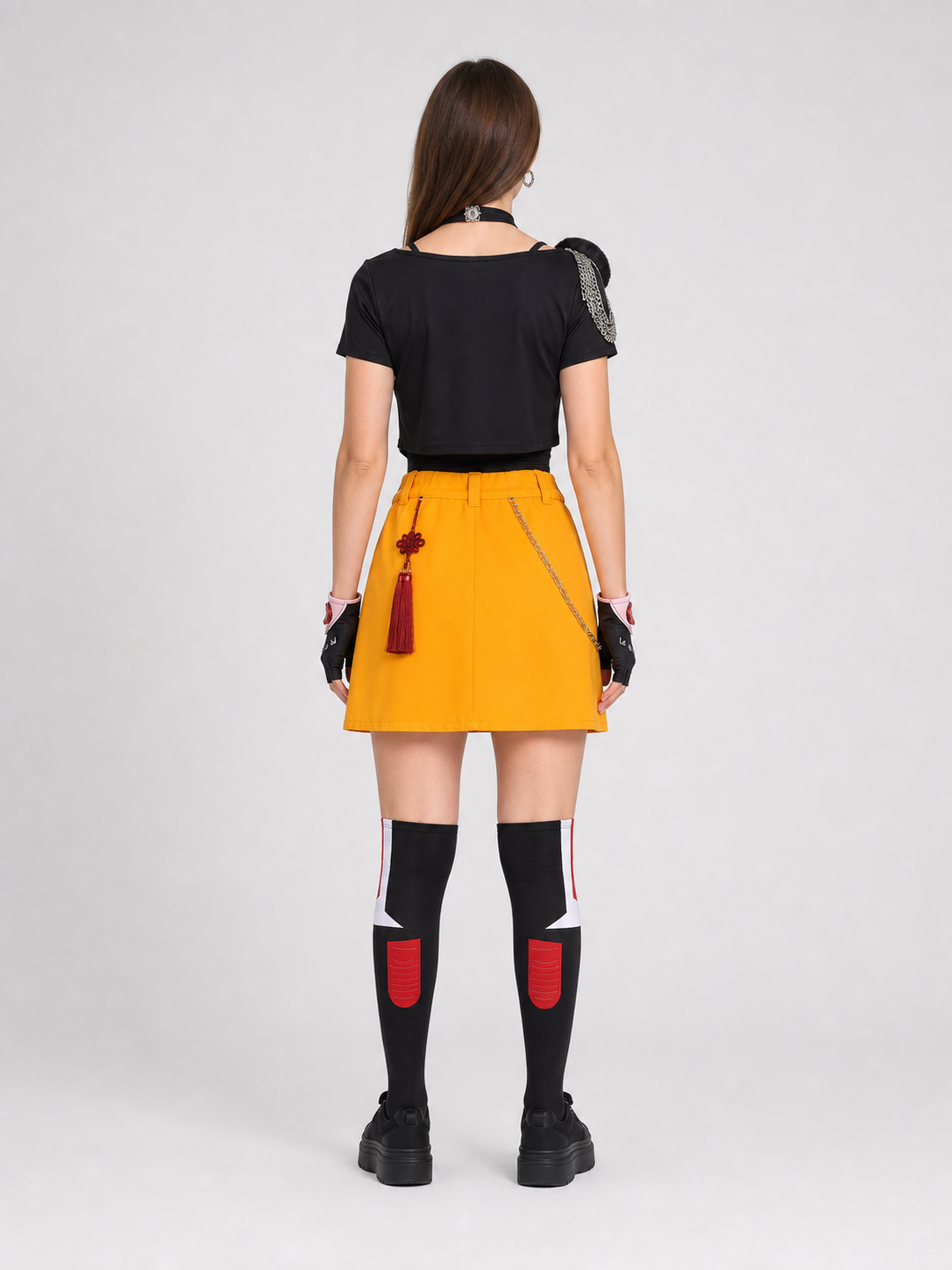 Mira Cosplay Set, Children's Costume with Accessories back view