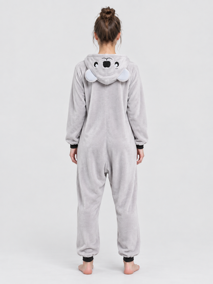 Sea Lion Hooded Pajama Jumpsuit