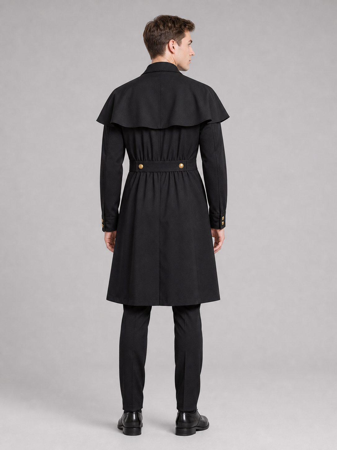 Black Plague Doctor Costume for Cosplay