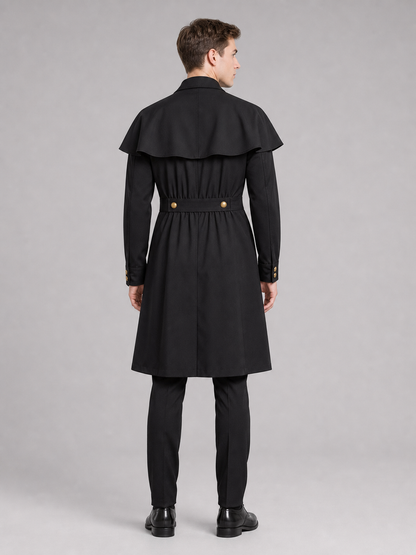 Black Plague Doctor Costume for Cosplay