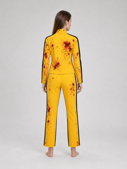 Yellow Kill Bill Cosplay Costume Set