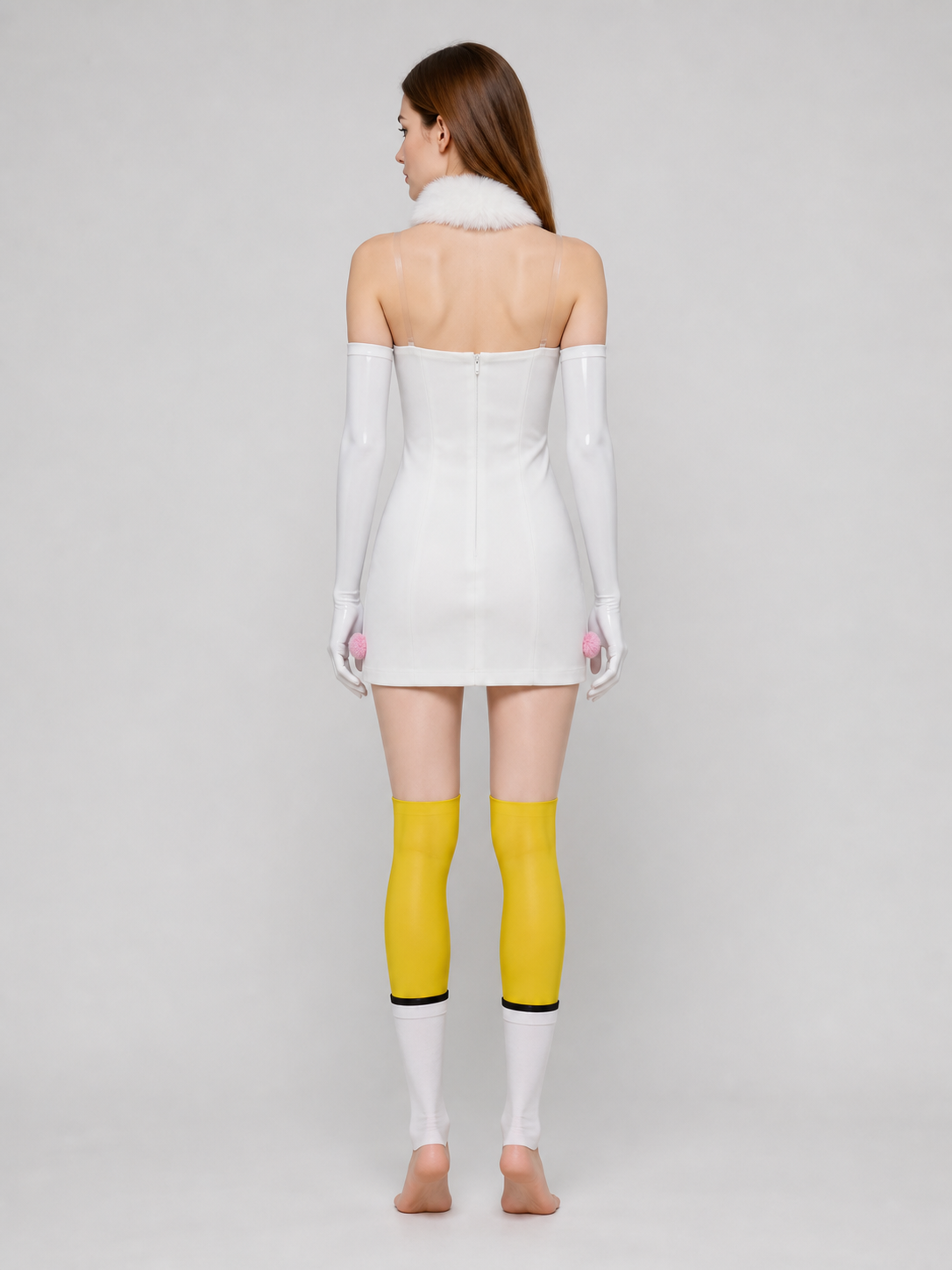 Aries Cosplay Costume from Fairy Tail with Dress