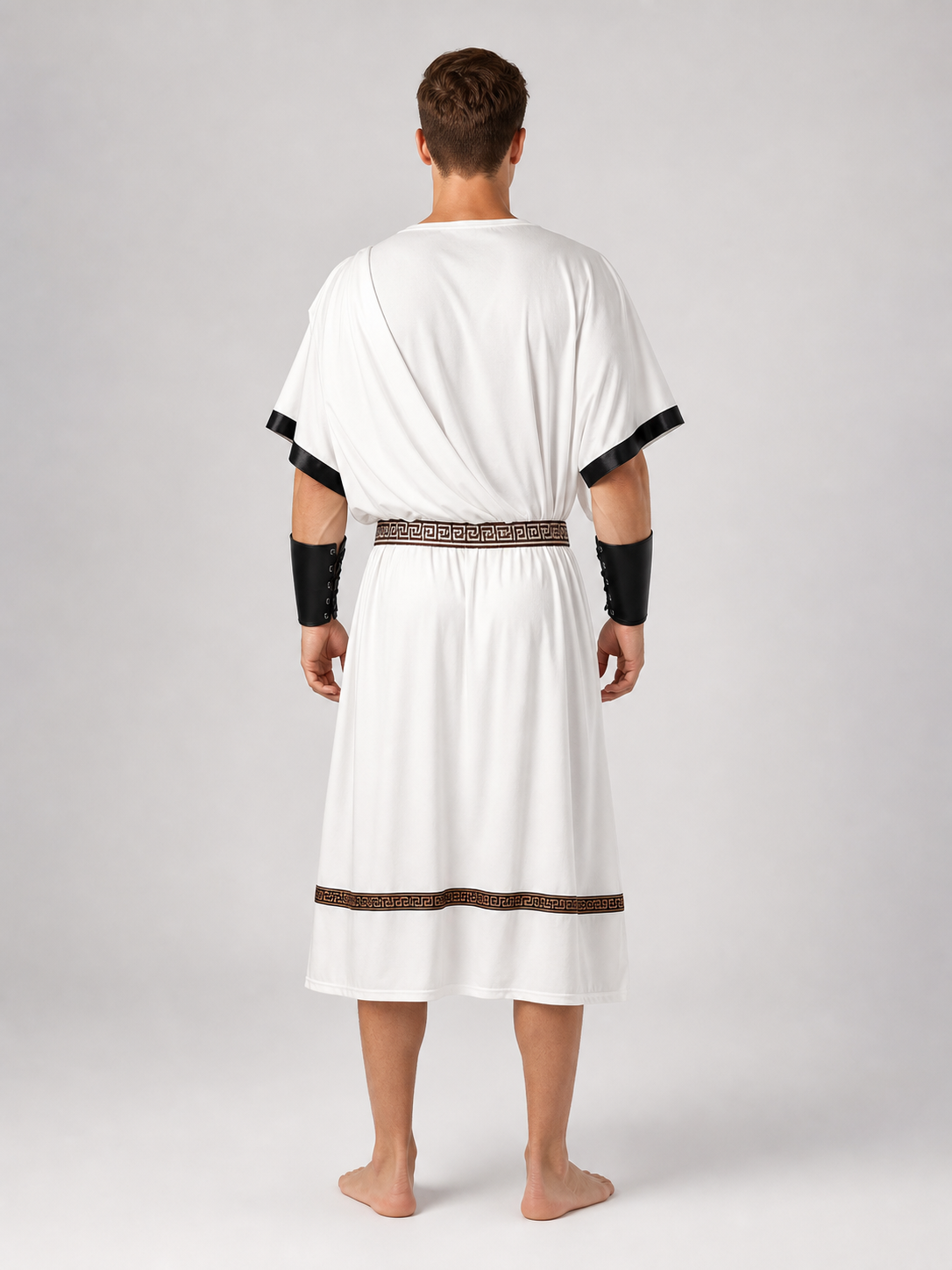 Ancient Greek Draped Tunic with Trim