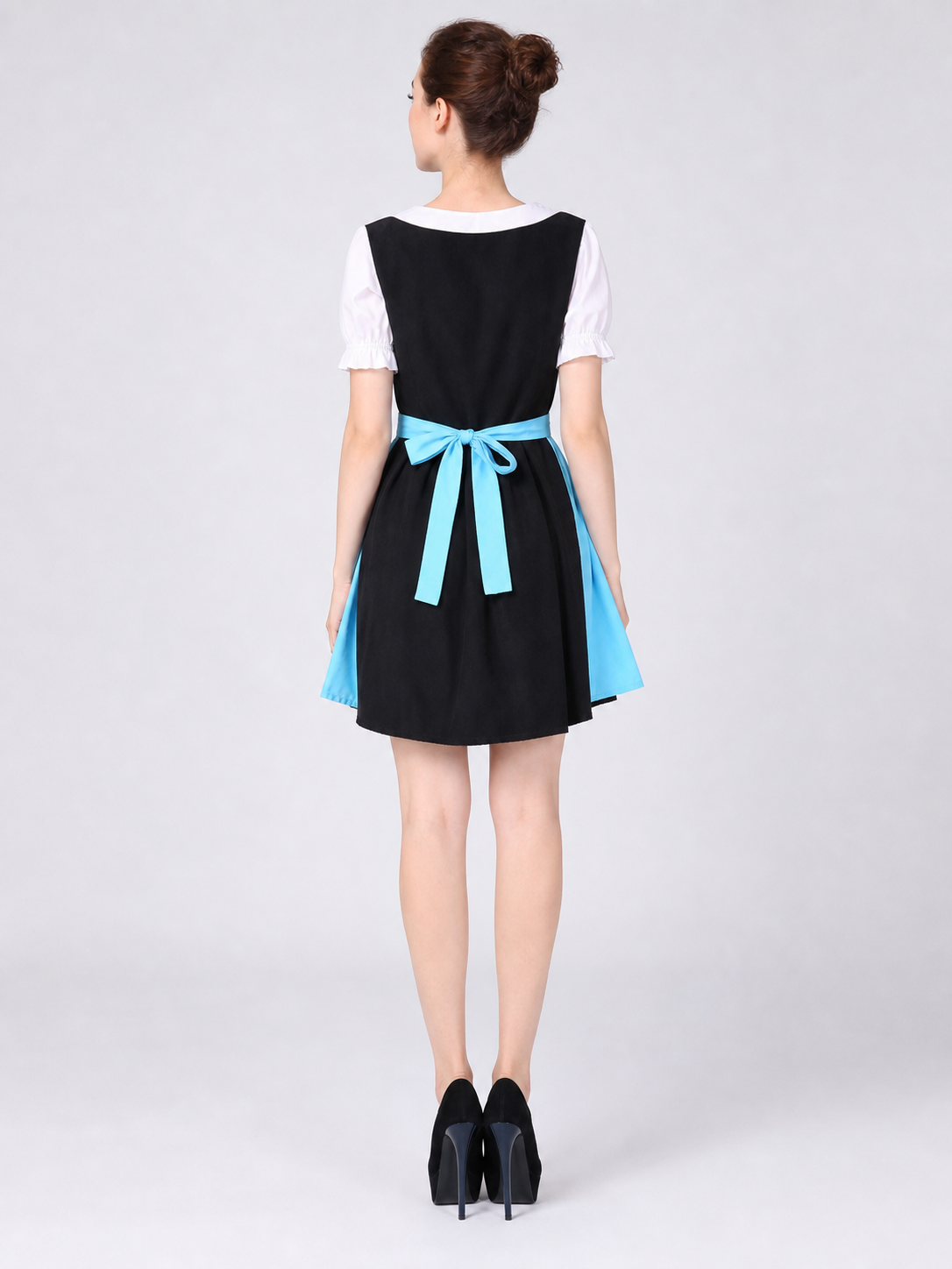 Oktoberfest-Style Costume with Corset and Apron