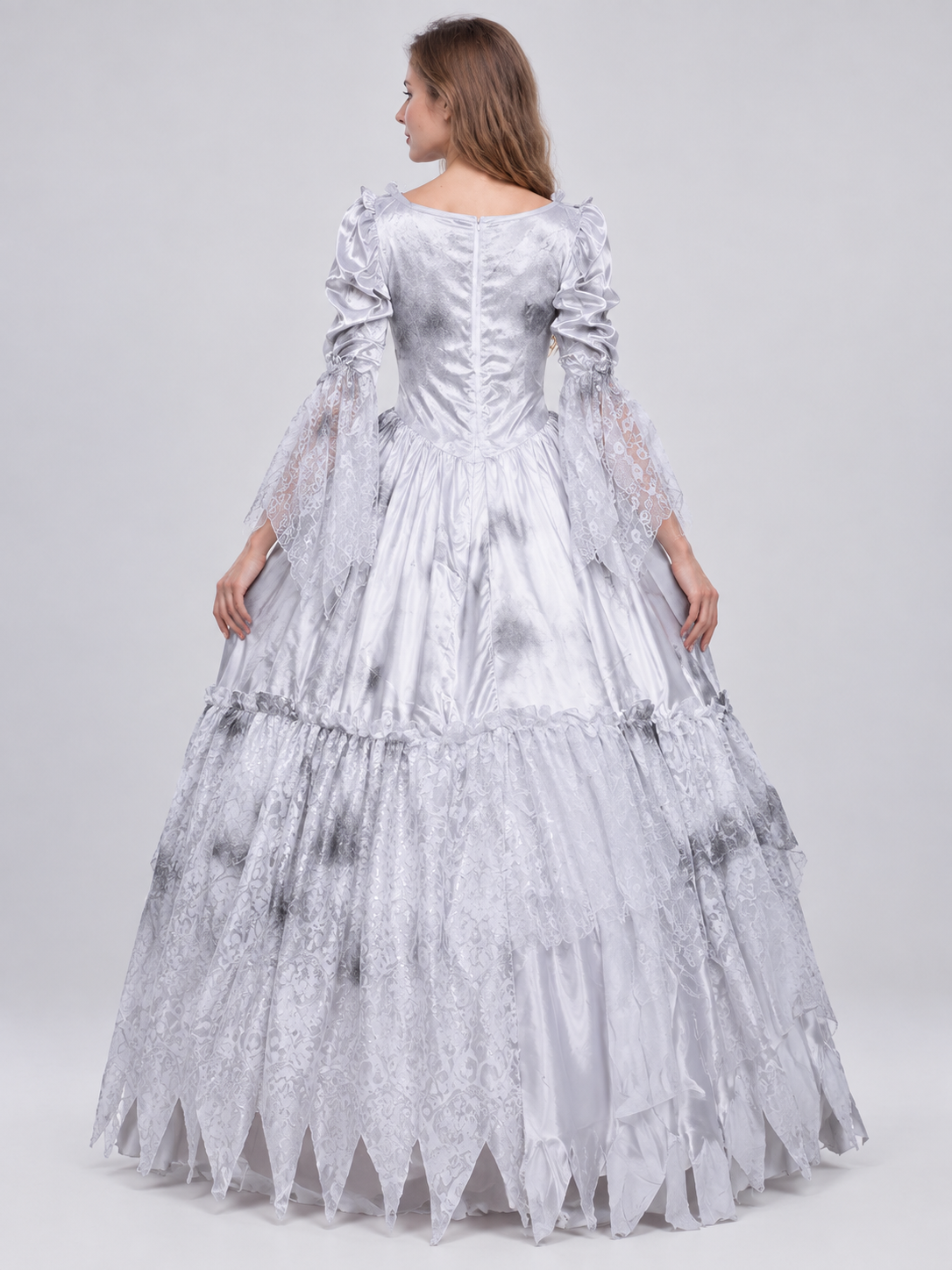 Ghost Costume with Lace and Bow