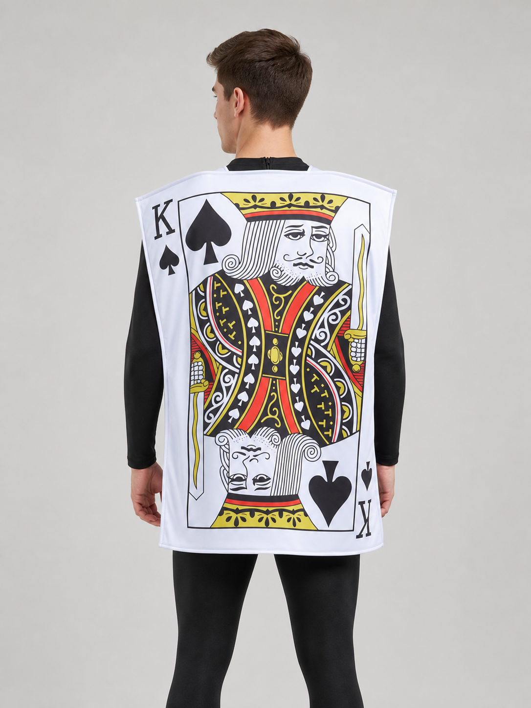 King of Spades tunic costume for a themed party