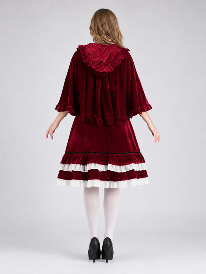 Little Red Riding Hood Costume with Cape