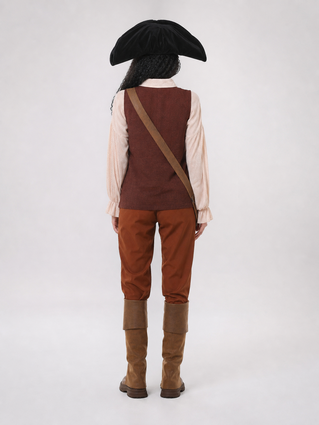Pirate Costume with Vest and Hat