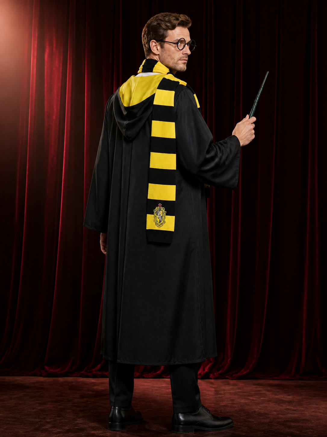 Harry Potter Hufflepuff Robe, 5-Piece Costume
