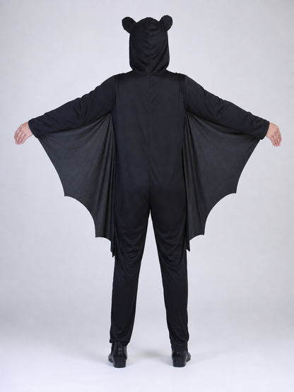 Hooded Bat Costume back view 5