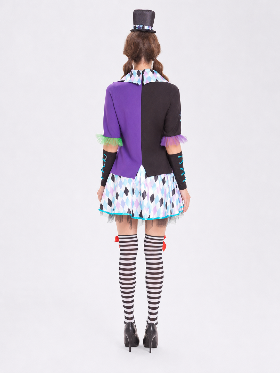 Clown Costume with a Full Skirt