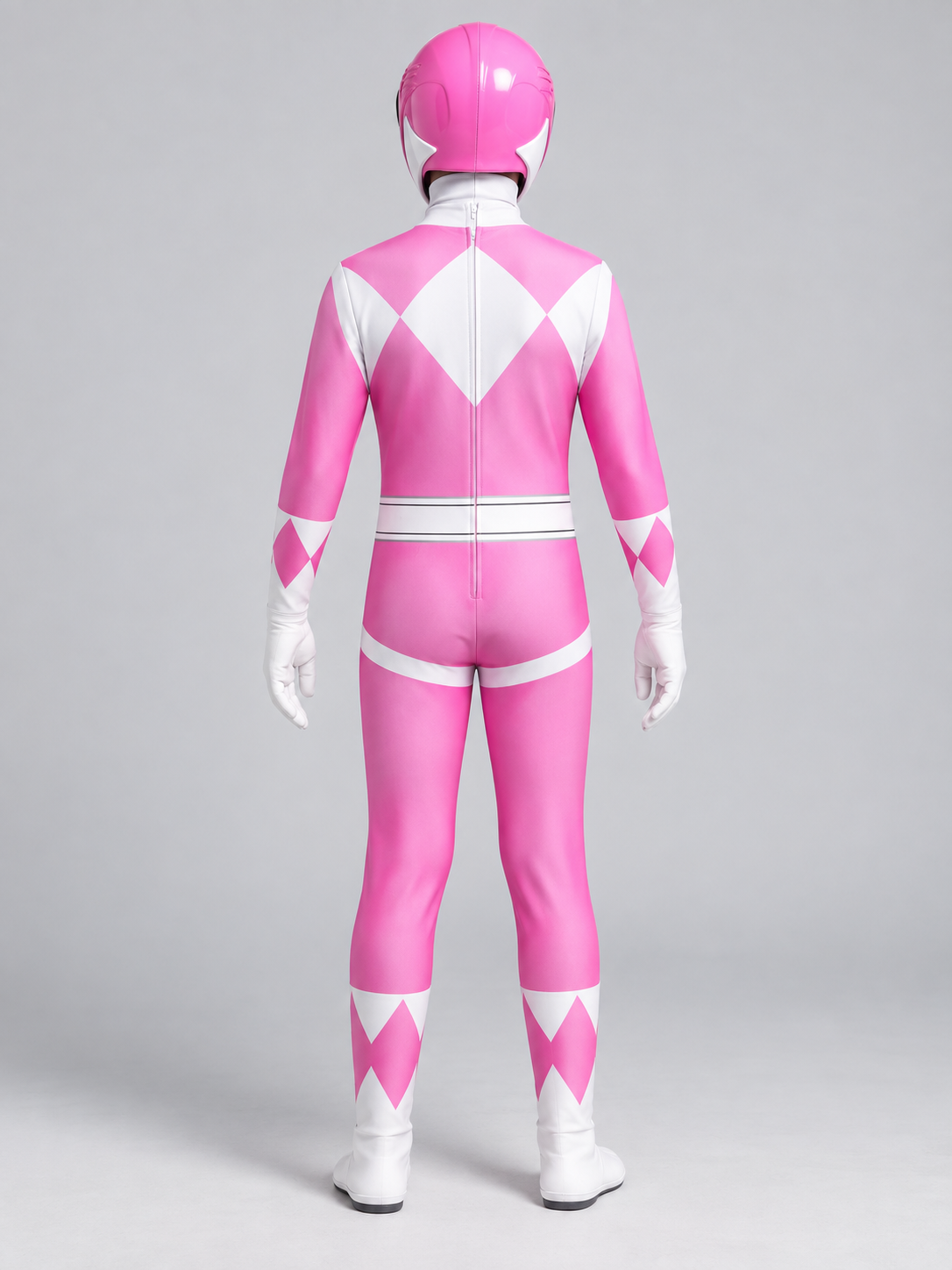 Kids' Pink Carnival Cosplay Costume with Helmet