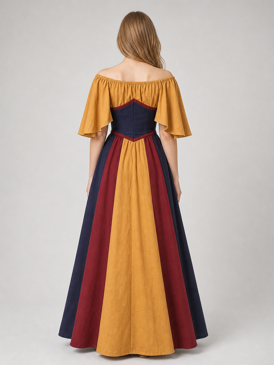 Masquerade medieval-style cosplay dress