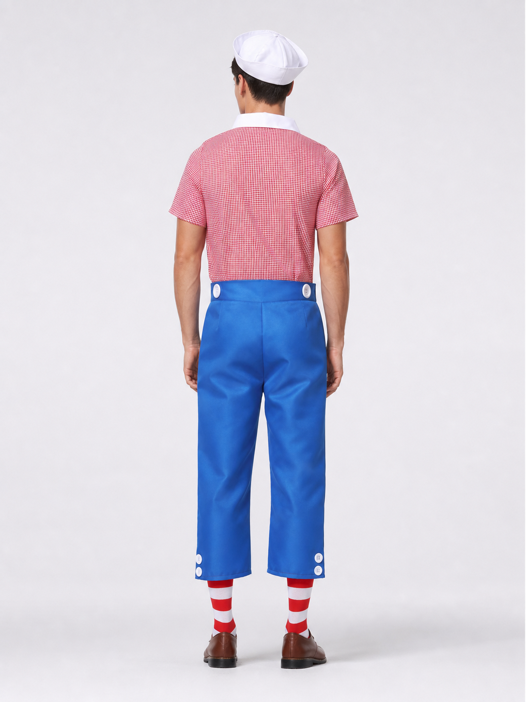 Clown Cosplay Costume: Shirt and Pants